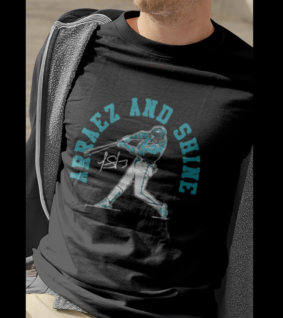 Arraez And Shine Baseball Miami T-Shirt