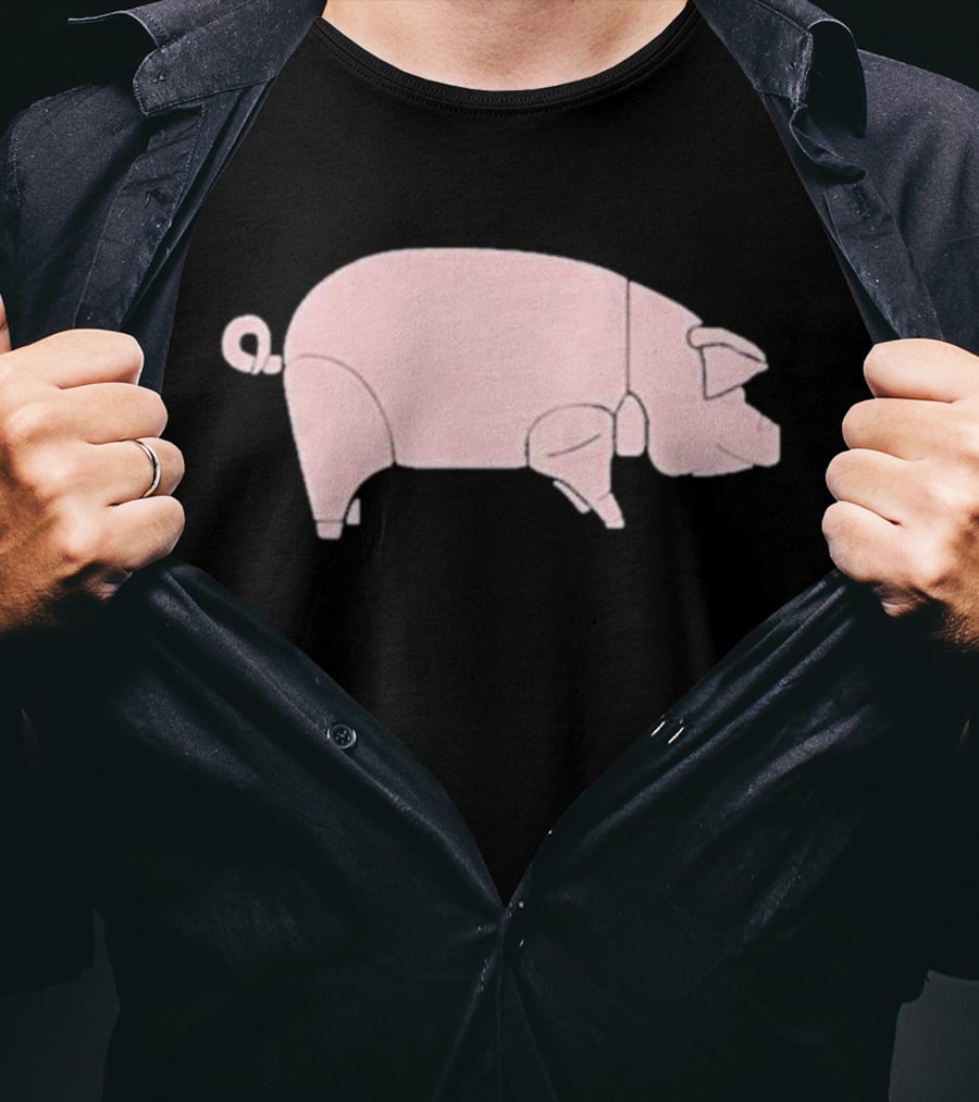 David Gilmour The Legendary Pig Iconic Pink Floyd T-Shirt