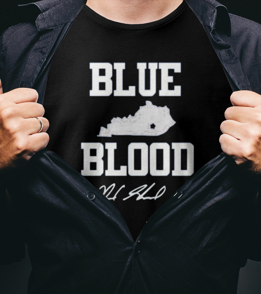Blue Blood Kentucky Signature 15 Royal T-Shirt