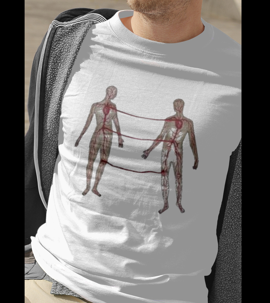 Marcos Alvarado Vascular Diagram Connected Figures T-Shirt