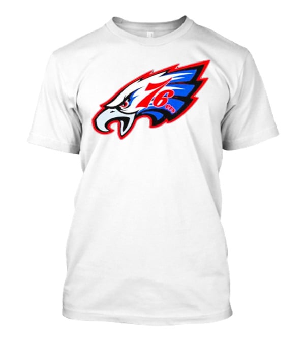 Philadelphia Eagles And 76ers Combined T-Shirt