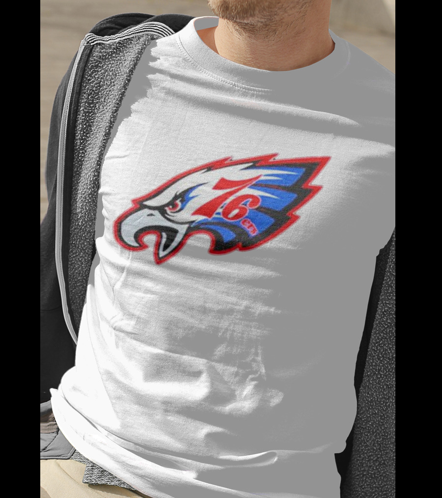 Philadelphia Eagles And 76ers Combined T-Shirt