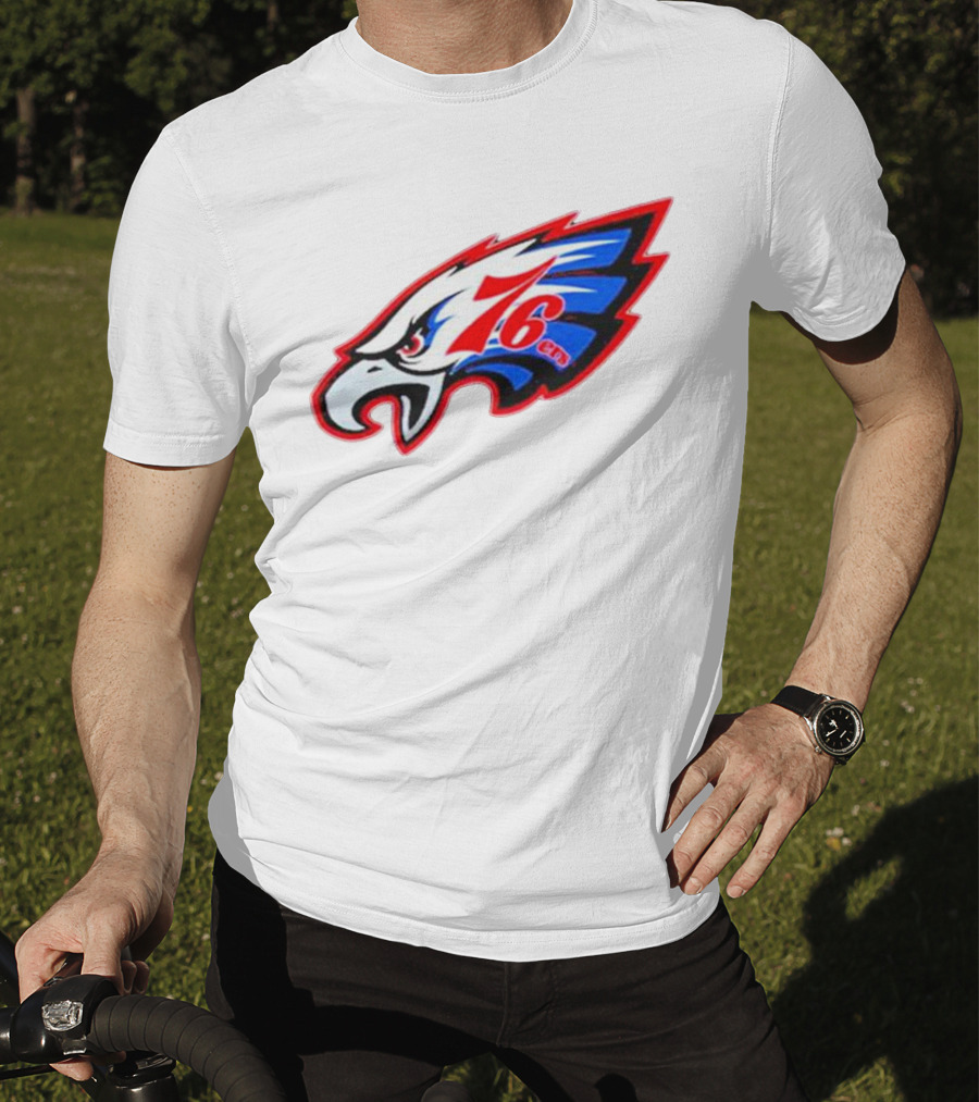 Philadelphia Eagles And 76ers Combined T-Shirt