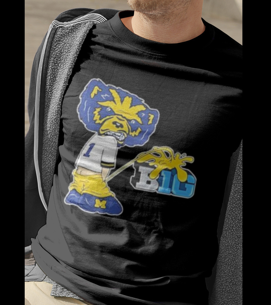 Dave Portnoy Mi Big Michigan Big Ten T-Shirt