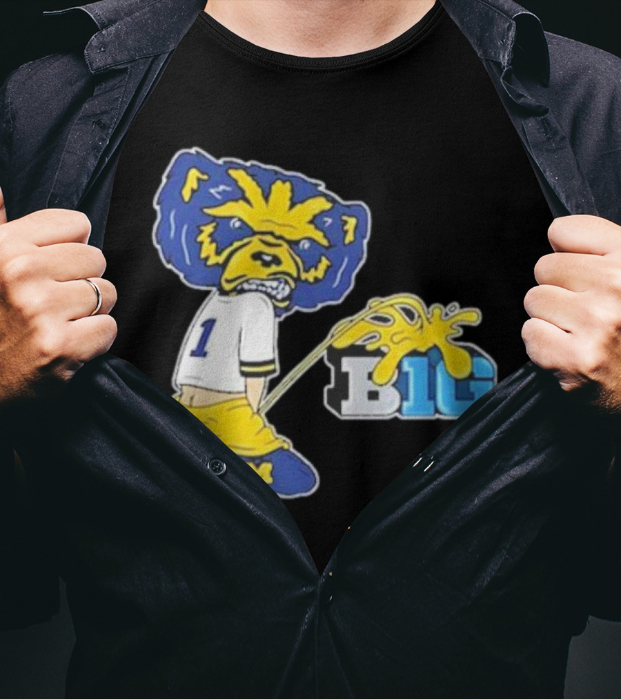 Dave Portnoy Mi Big Michigan Big Ten T-Shirt