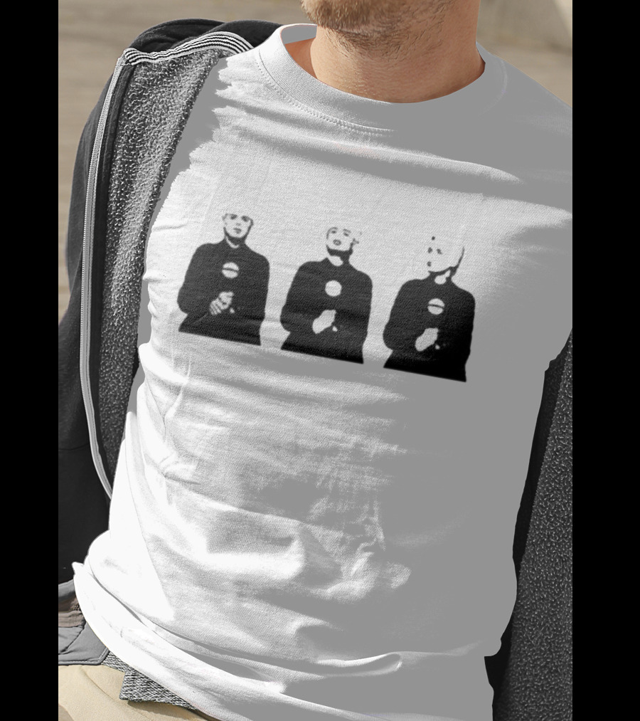 Gary Numan Three Wise Numan Dark Trio T-Shirt