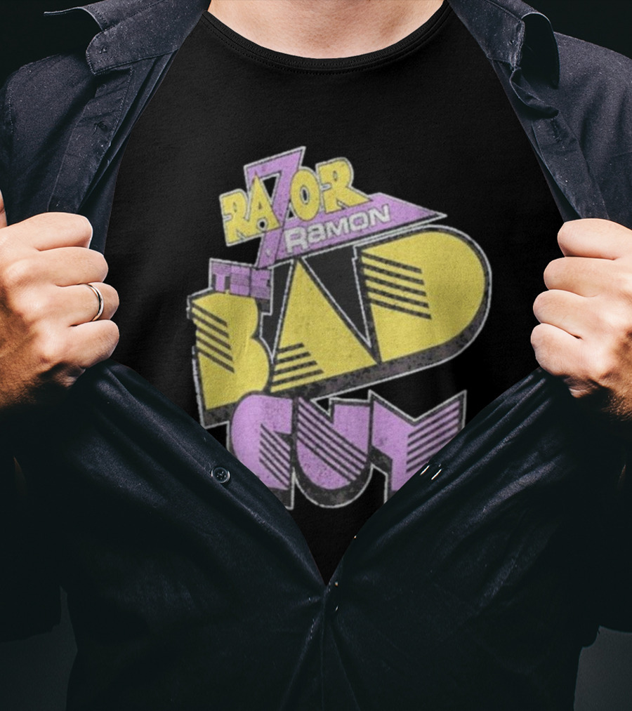 Razor Ramon The Bad Guy Ripple Junction T-Shirt
