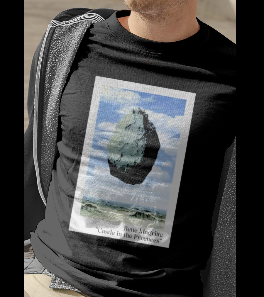 Rene Magritte Castle In The Pyrenees T-Shirt