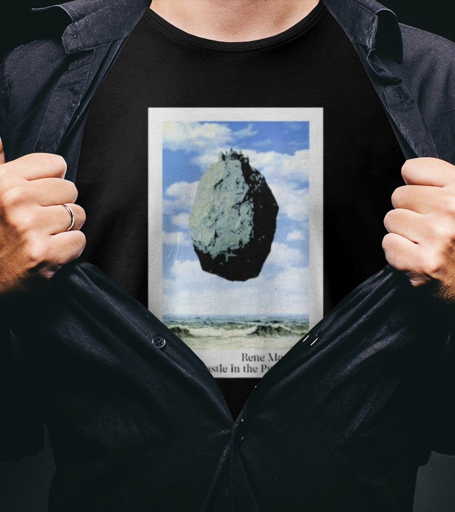 Rene Magritte Castle In The Pyrenees T-Shirt