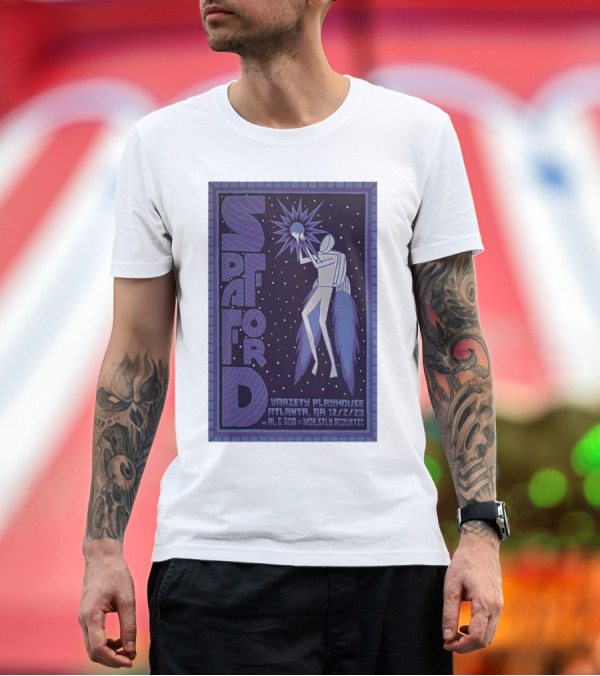 Premium T-Shirt: Spafford Variety Playhouse Atlanta GA 12/2/23 AL and ROB Mostly Acoustic T-Shirt Spafford Variety Playhouse Atlanta GA 12/2/23 AL and ROB Mostly Acoustic T-Shirt
