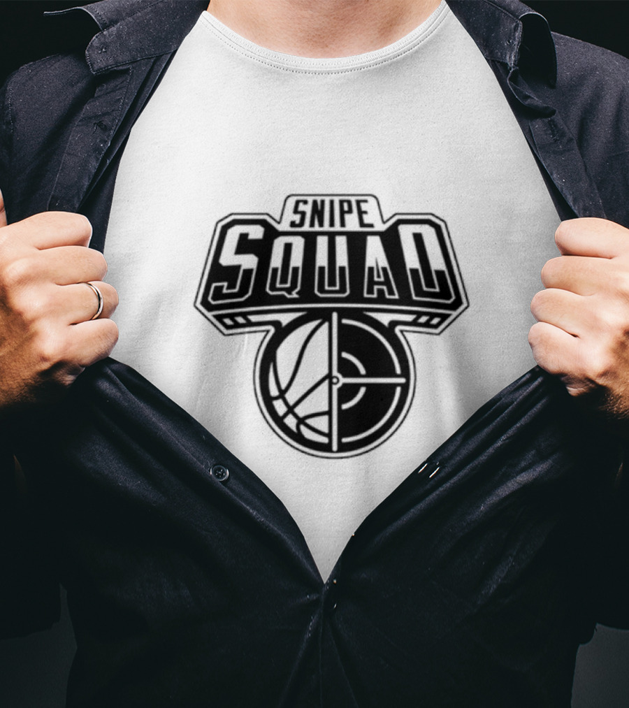 Brooklyn Nets Basketball Snipe Squad Crosshair T-Shirt