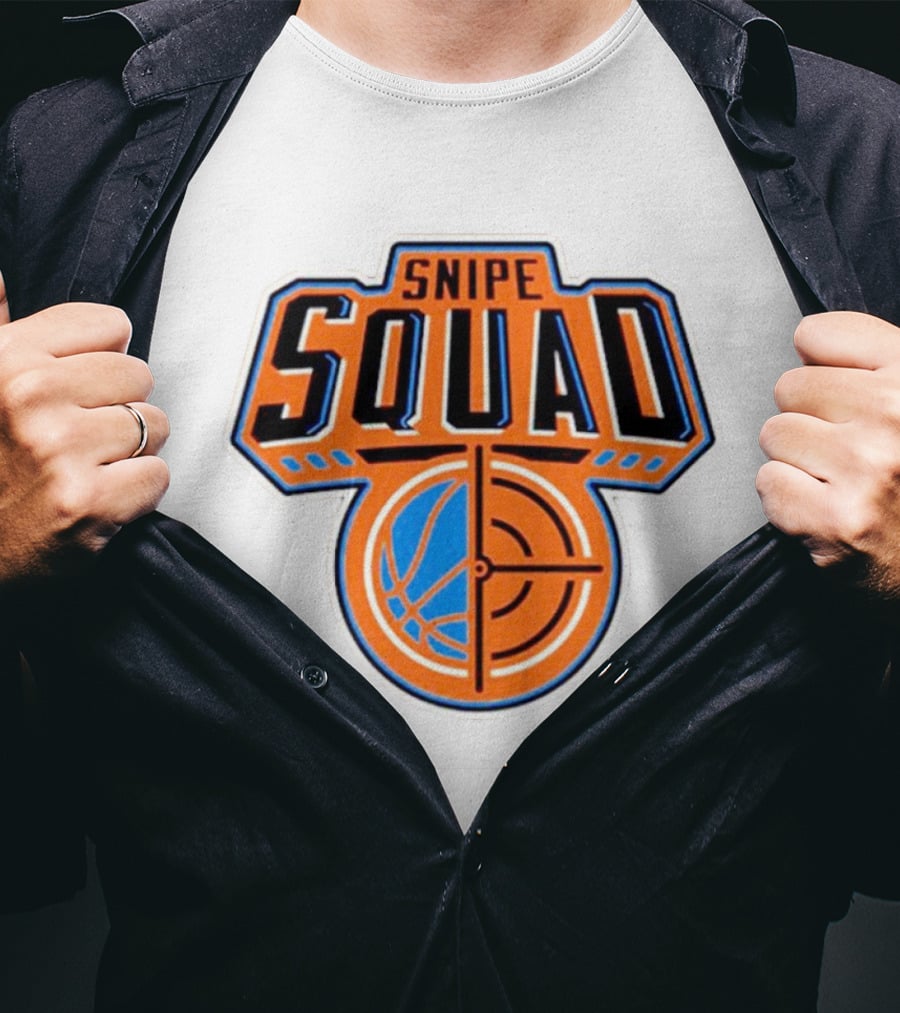 New York Knicks Snipe Squad Basketball Target T-Shirt