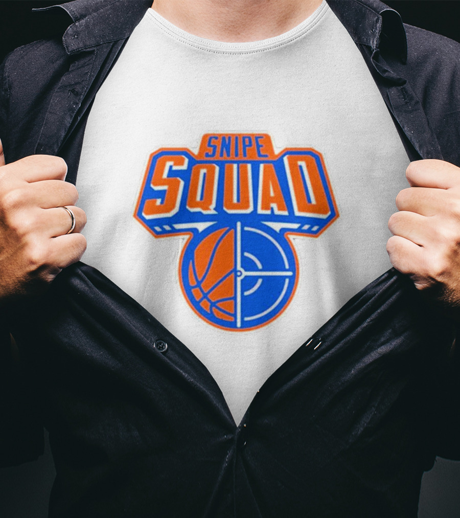 Snipe Squad Oklahoma City Thunder Basketball T-Shirt