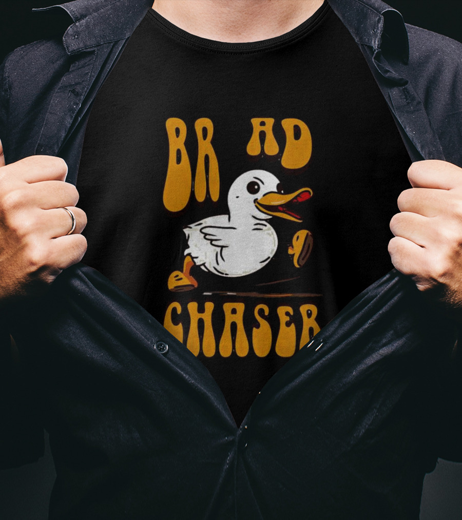 BR AD Chaser Cartoon Duck Bread T-Shirt