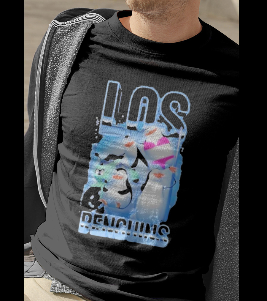 Los Penguins Animated Dancing Ice Party T-Shirt