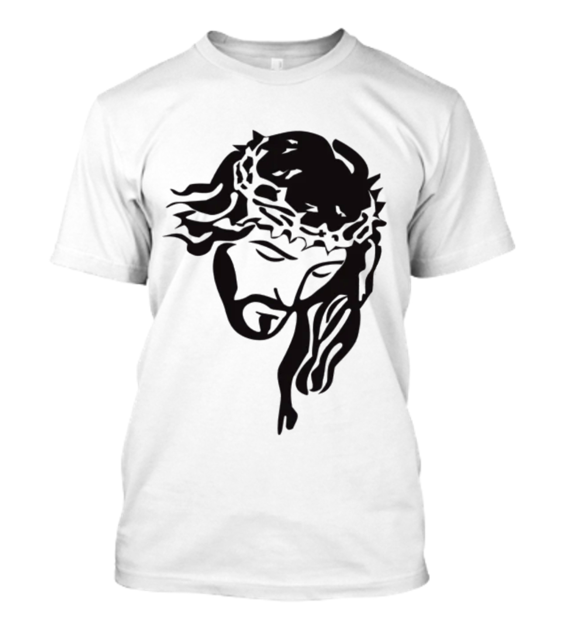Jesus Christ Crown Of Thorns Christian T-Shirt