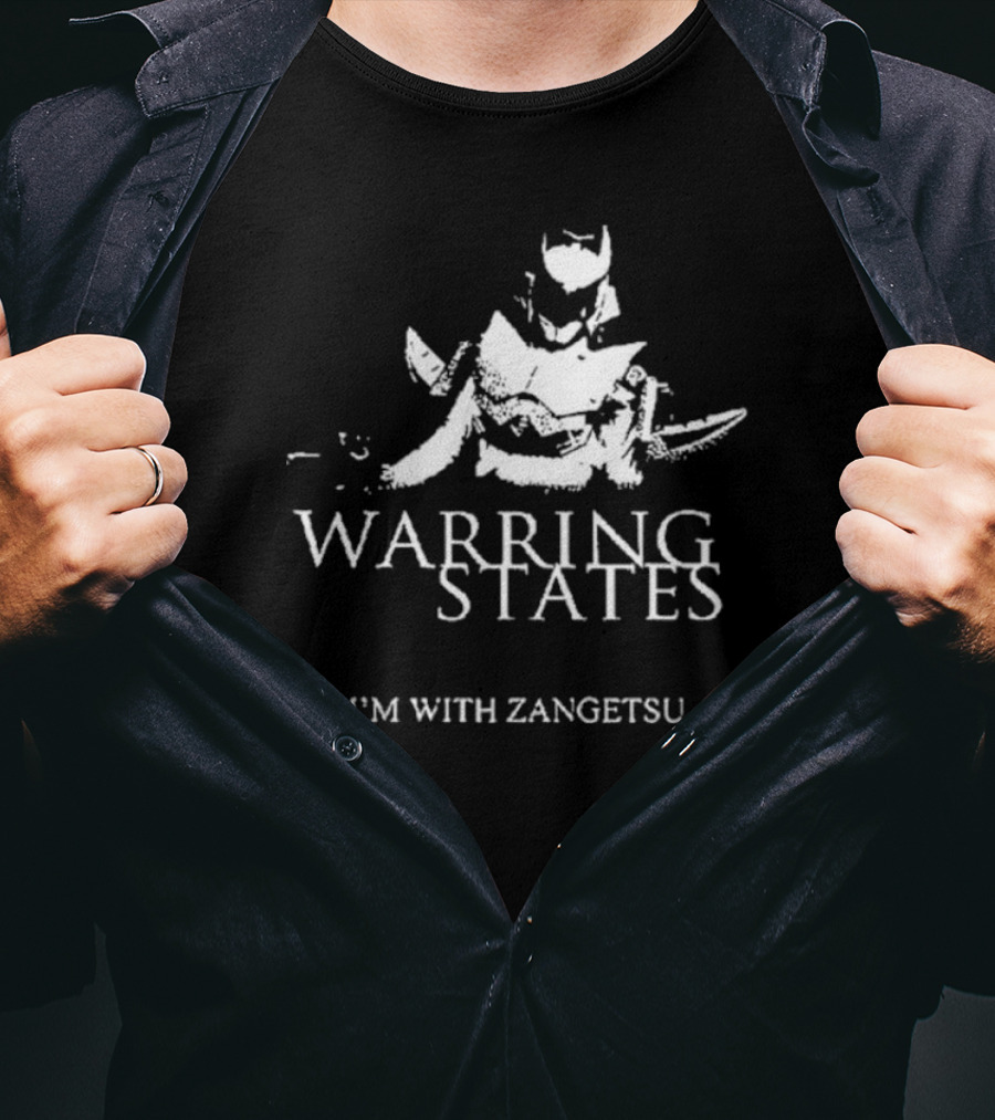 Warring States I’m With Zangetsu Samurai Armor T-Shirt