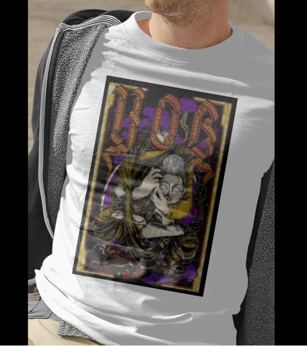 YOB Eugene John Henry’s Dec 09 Psychedelic Fantasy Sculpture T-Shirt