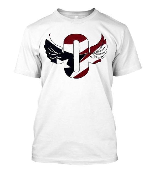 A1 Vintage Outkast Winged Emblem Flag T-Shirt