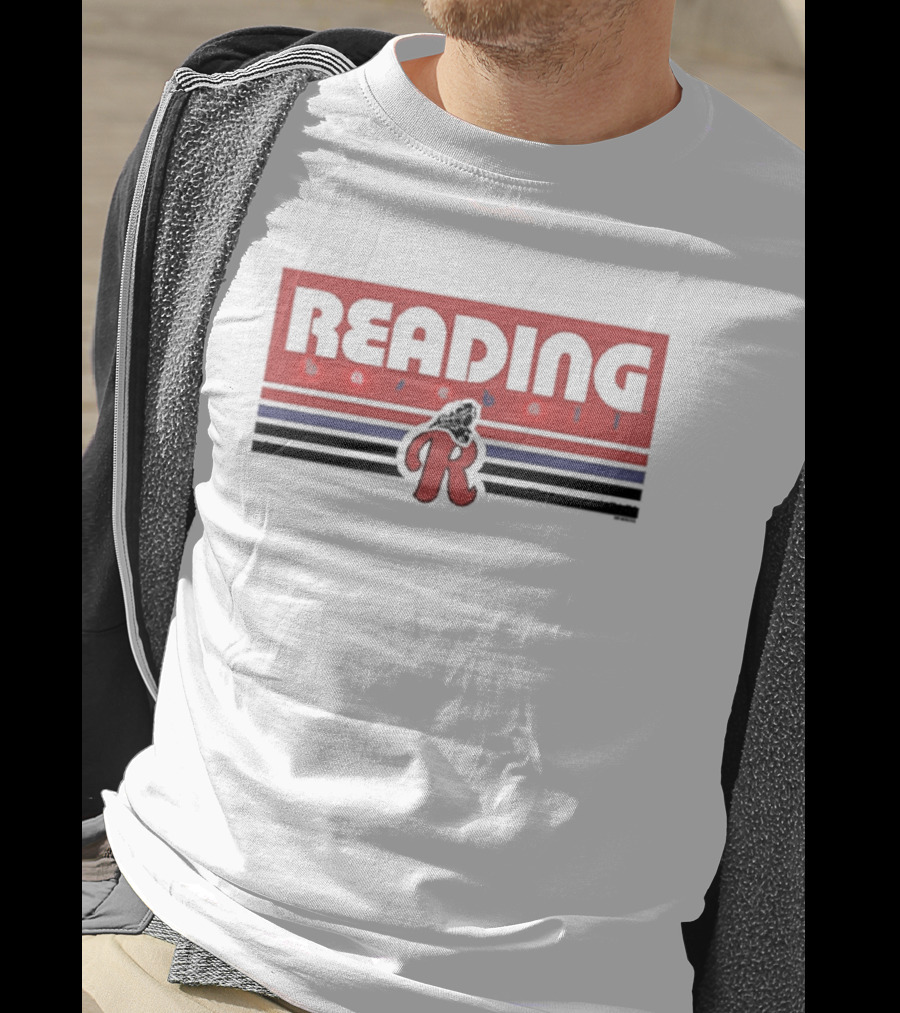 Reading Baseball Bimmridder Train Oatmeal T-Shirt