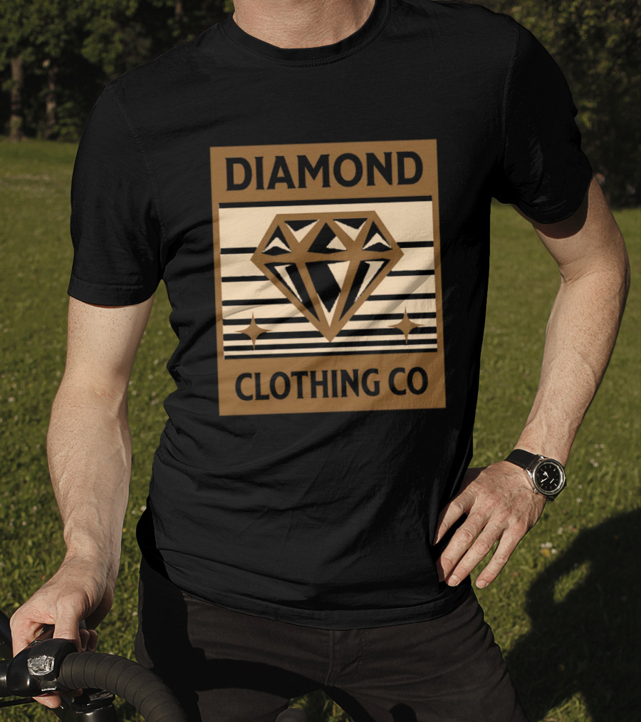 Diamond Clothing Co. Vintage Jewelry Stripes T-Shirt