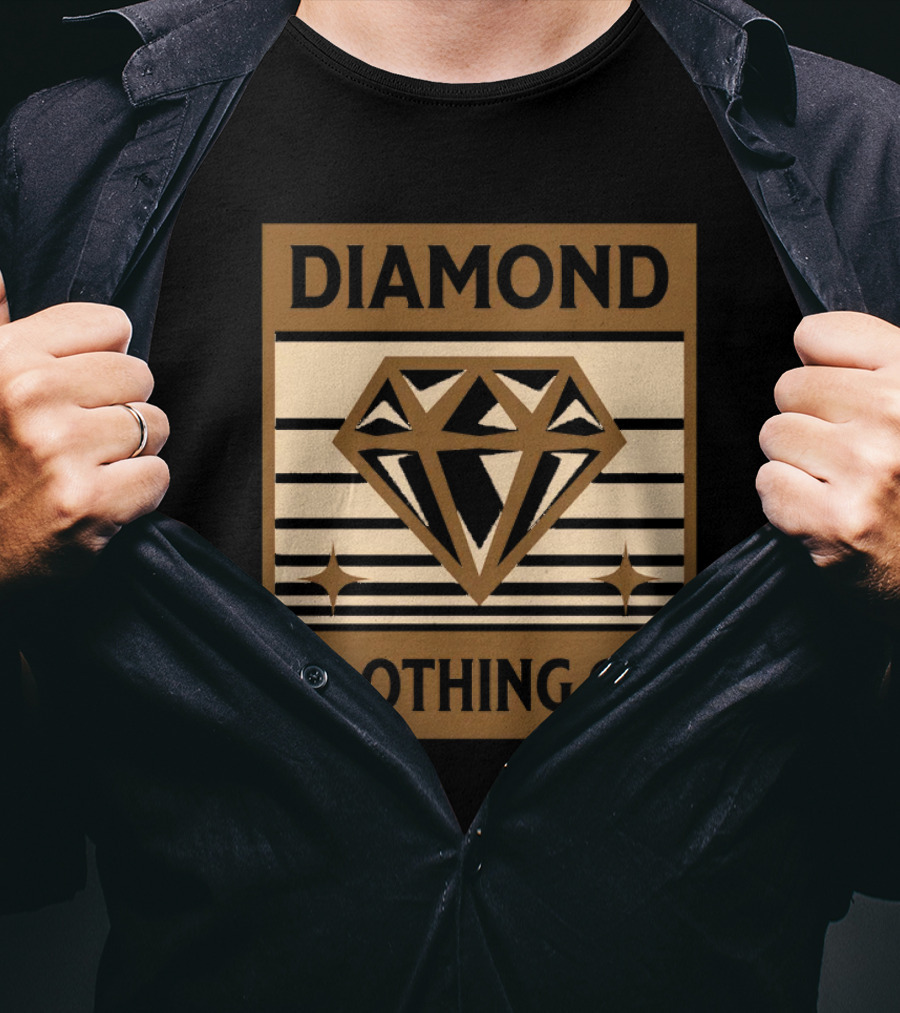 Diamond Clothing Co. Vintage Jewelry Stripes T-Shirt