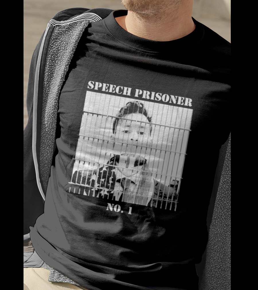 SPEECH PRISONER NO. 1 Owen Shroyer Photo T-Shirt