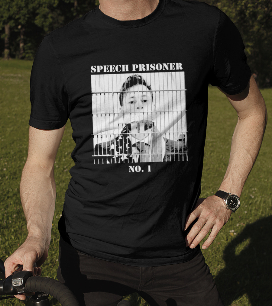 SPEECH PRISONER NO. 1 Owen Shroyer Photo T-Shirt