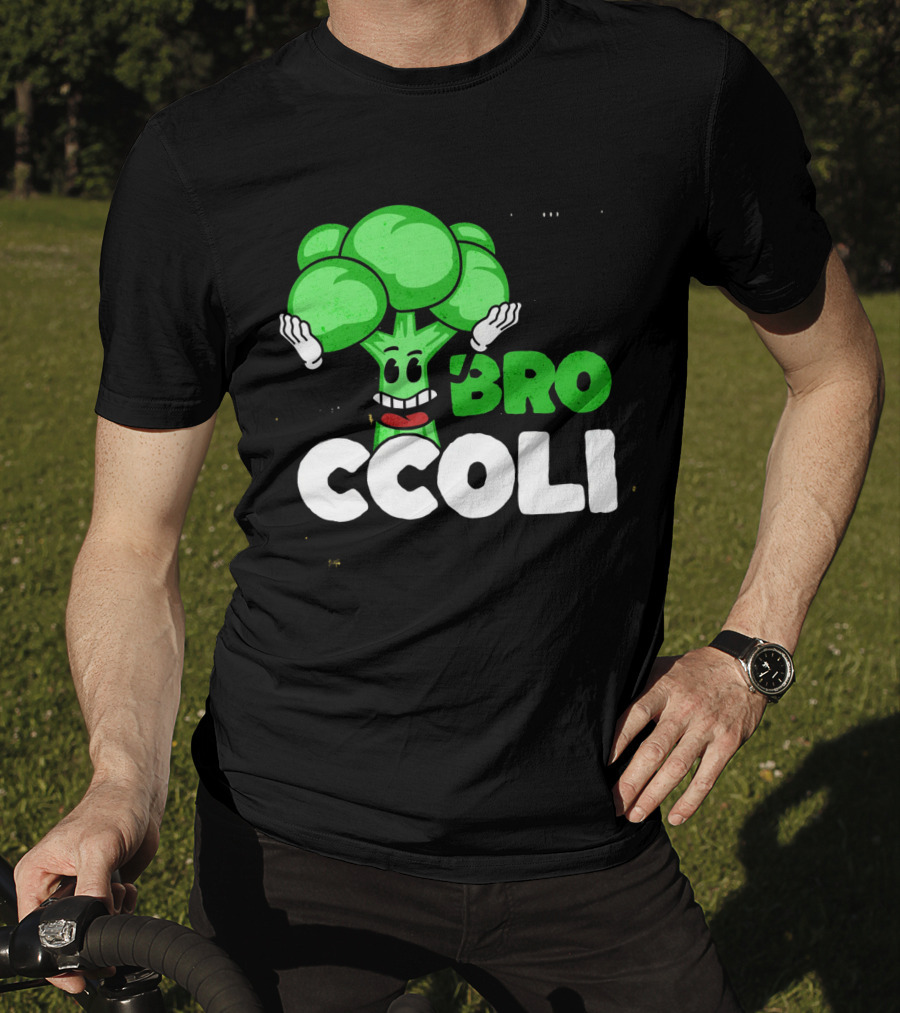 Hi Broccoli Green Goodness For A Healthy Life T-Shirt