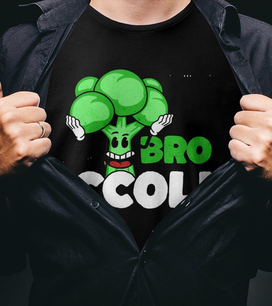 Hi Broccoli Green Goodness For A Healthy Life T-Shirt