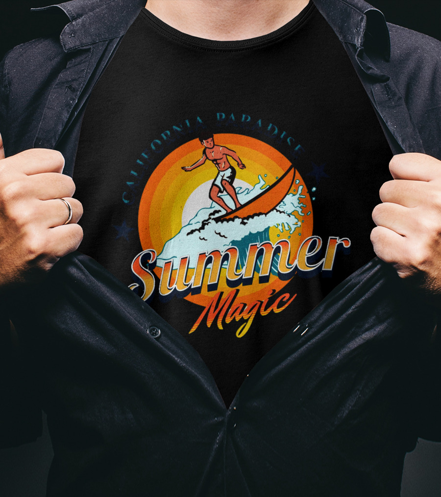 California Paradise Summer Magic T-Shirt