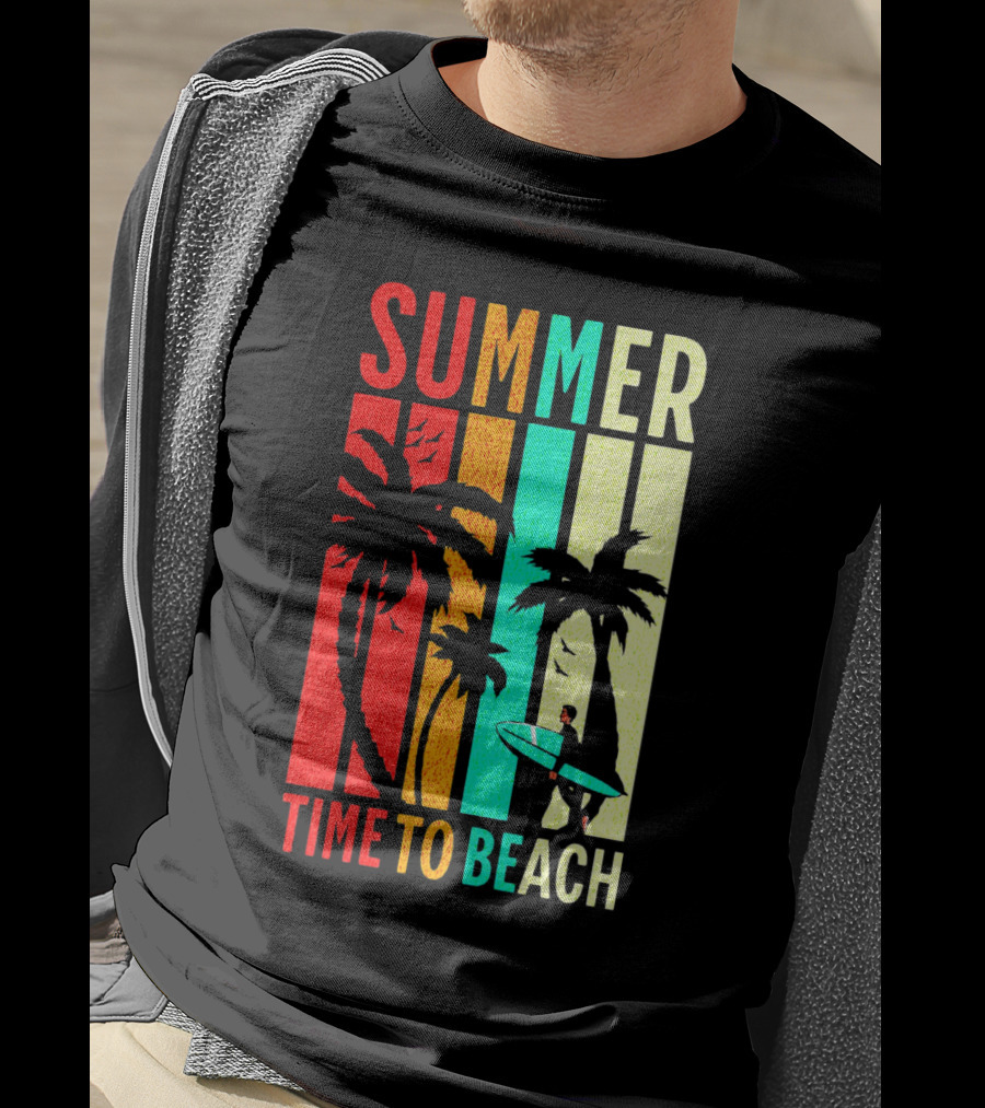 Summer Time To Beach T-Shirt