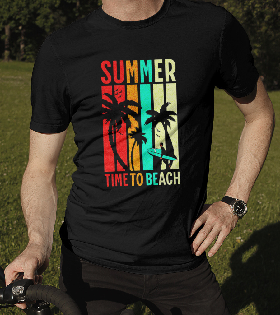 Summer Time To Beach T-Shirt