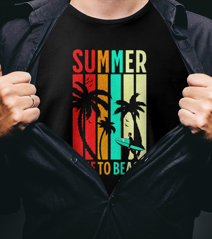 Summer Time To Beach T-Shirt