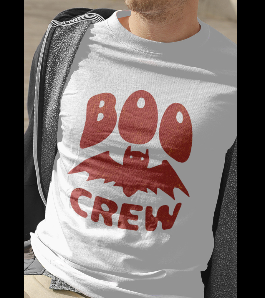 BOO CREW Bat Halloween T-Shirt