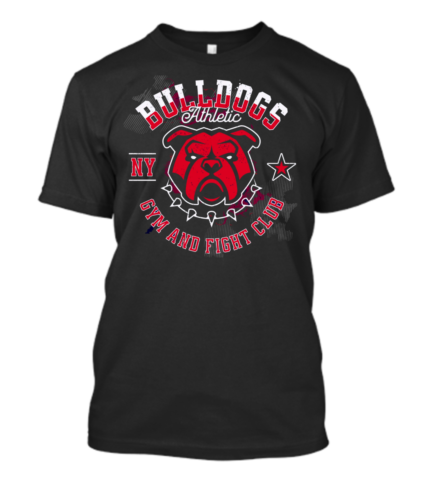 Bulldogs Athletic NY Gym And Fight Club T-Shirt