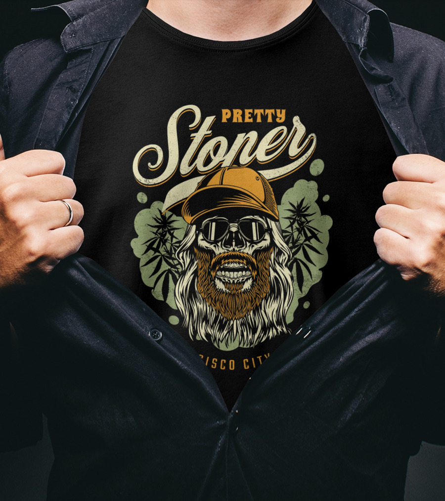 Pretty Stoner San Francisco City Stoners T-Shirt