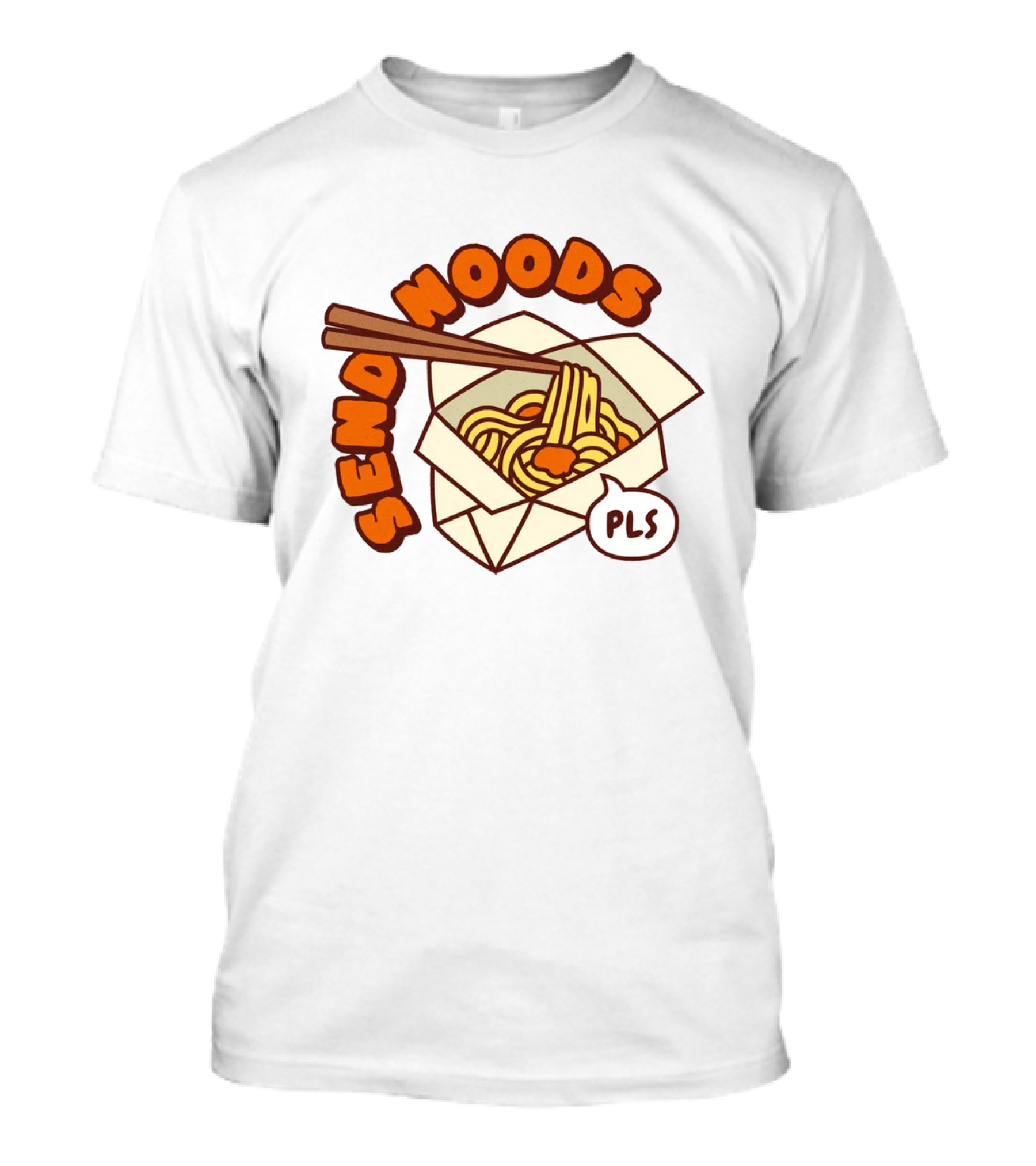Send Noods Comic Noodles PLS T-Shirt