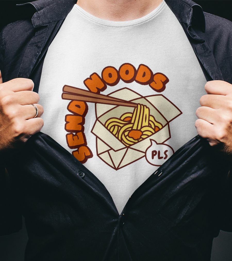 Send Noods Comic Noodles PLS T-Shirt