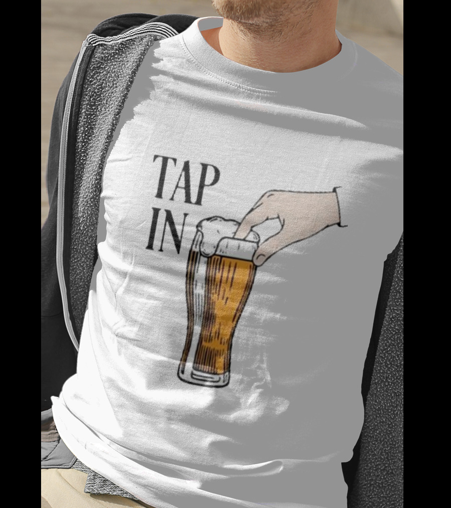 Tap In Beer Hand T-Shirt