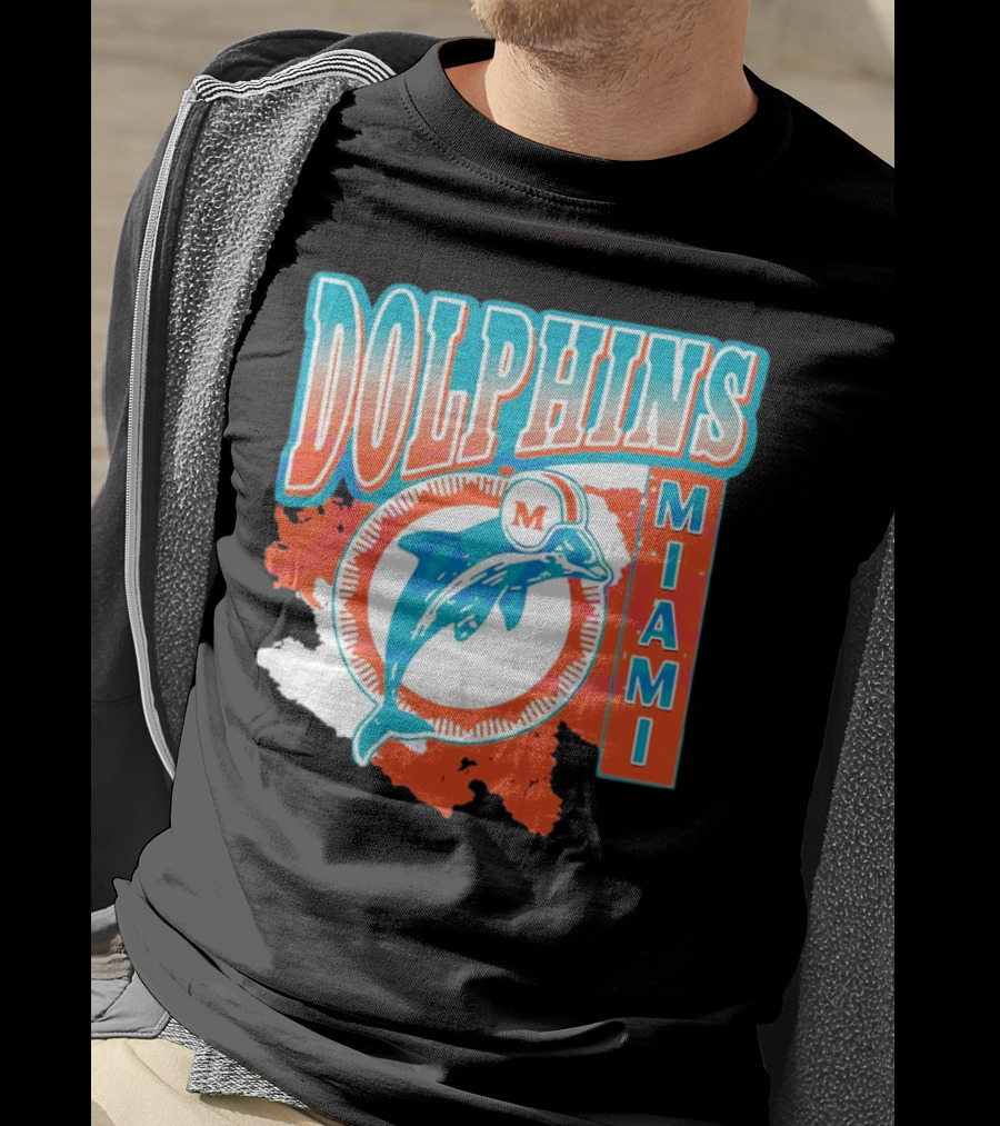 Dolphins Miami Football T-Shirt