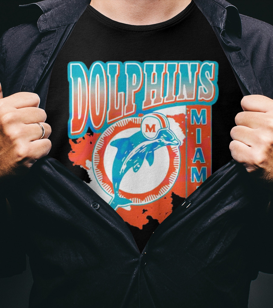 Dolphins Miami Football T-Shirt