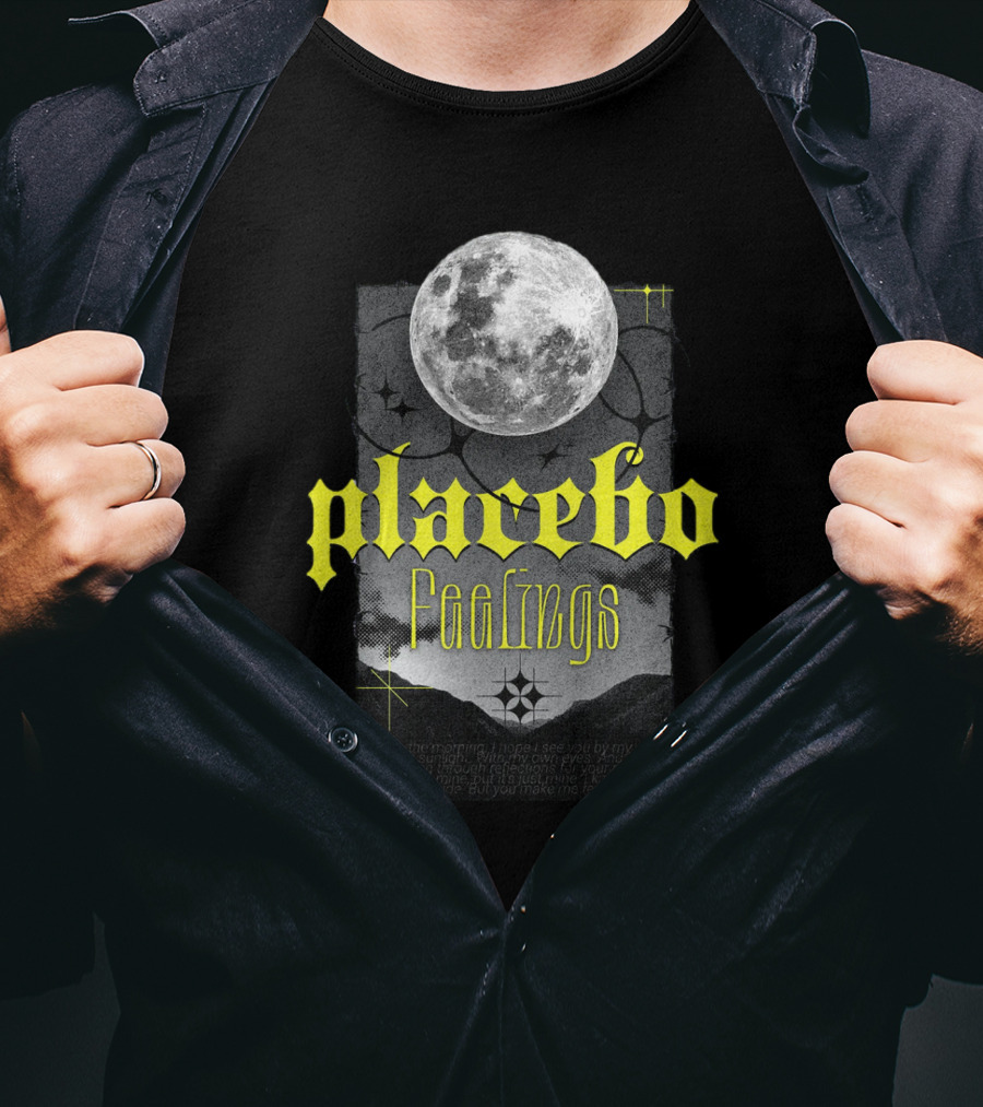 Placebo Feelings Full Moon Gothic T-Shirt
