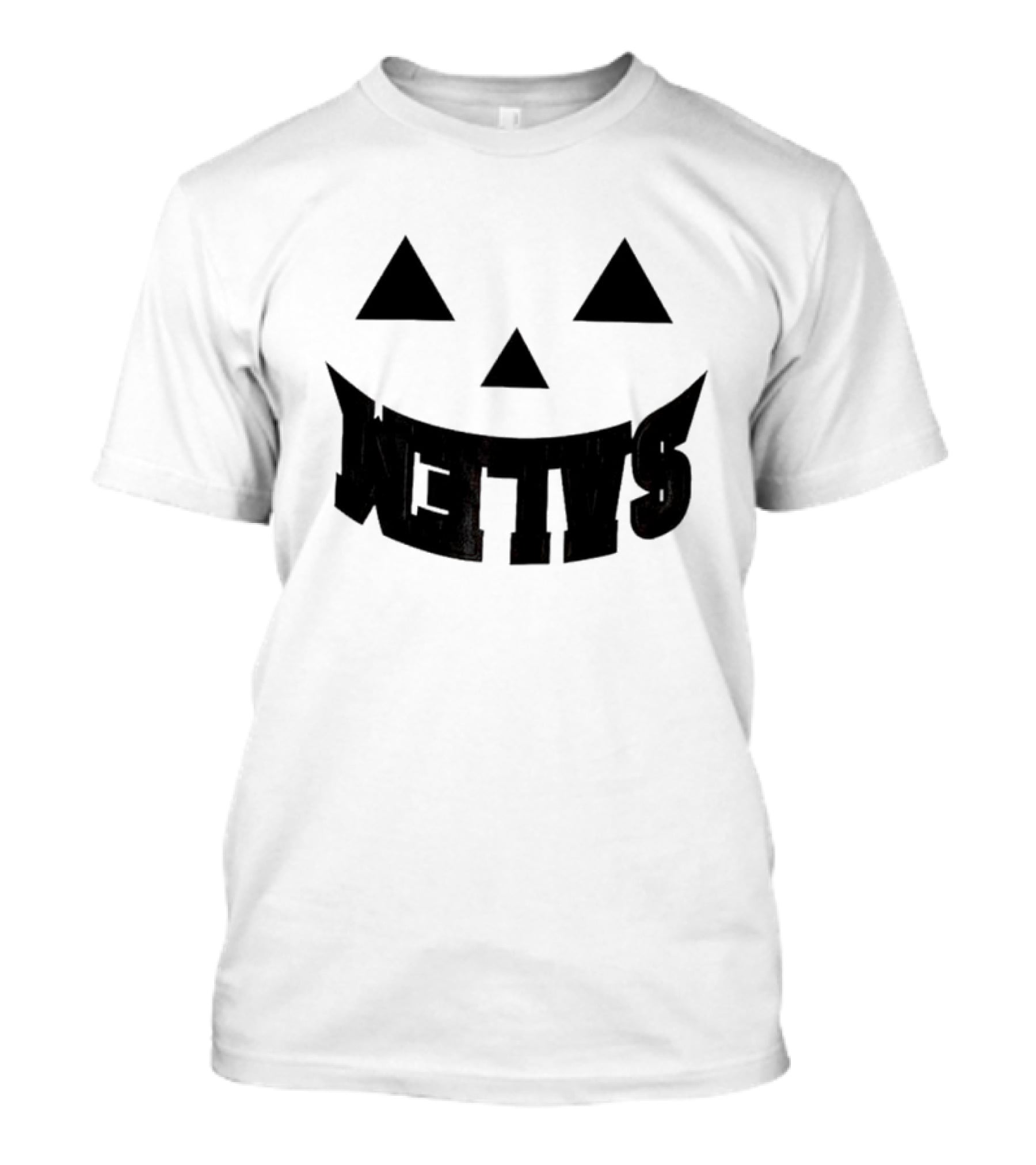 Salem Pumpkin Jack-O'-Lantern Face T-Shirt