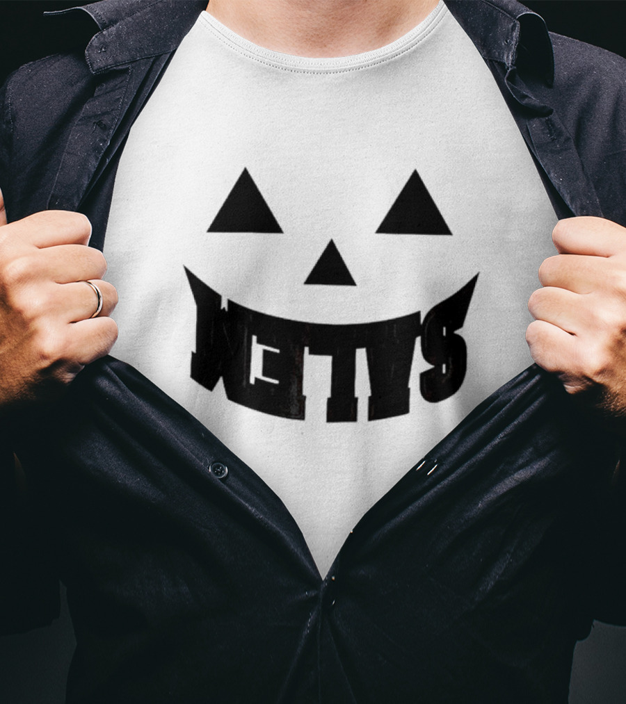 Salem Pumpkin Jack-O'-Lantern Face T-Shirt