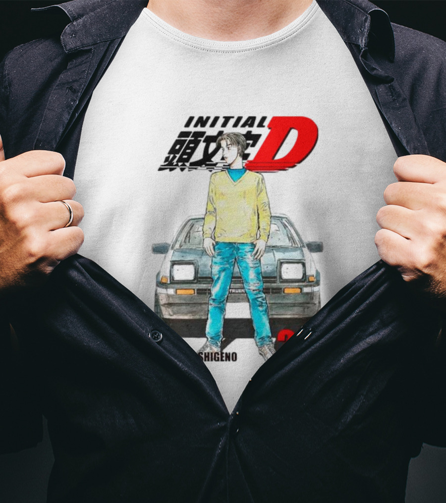 Initial D Shuichi Shigeno 24 T-Shirt