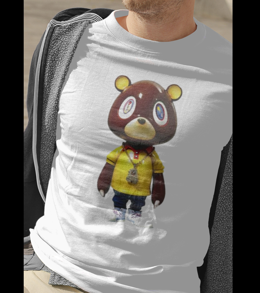 Takashi Murakami Kanye West Bear Figurine T-Shirt