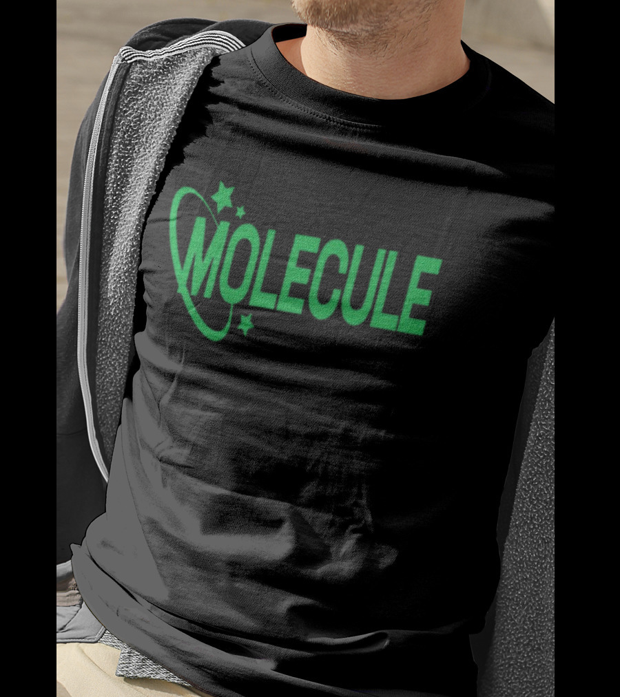 Torrmusic Molecule Glow Green Orbit Stars T-Shirt