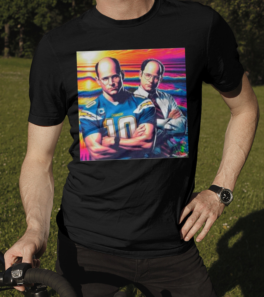 George Costanza Seinfeld Los Angeles Chargers General Manager Meme Campaign T-Shirt