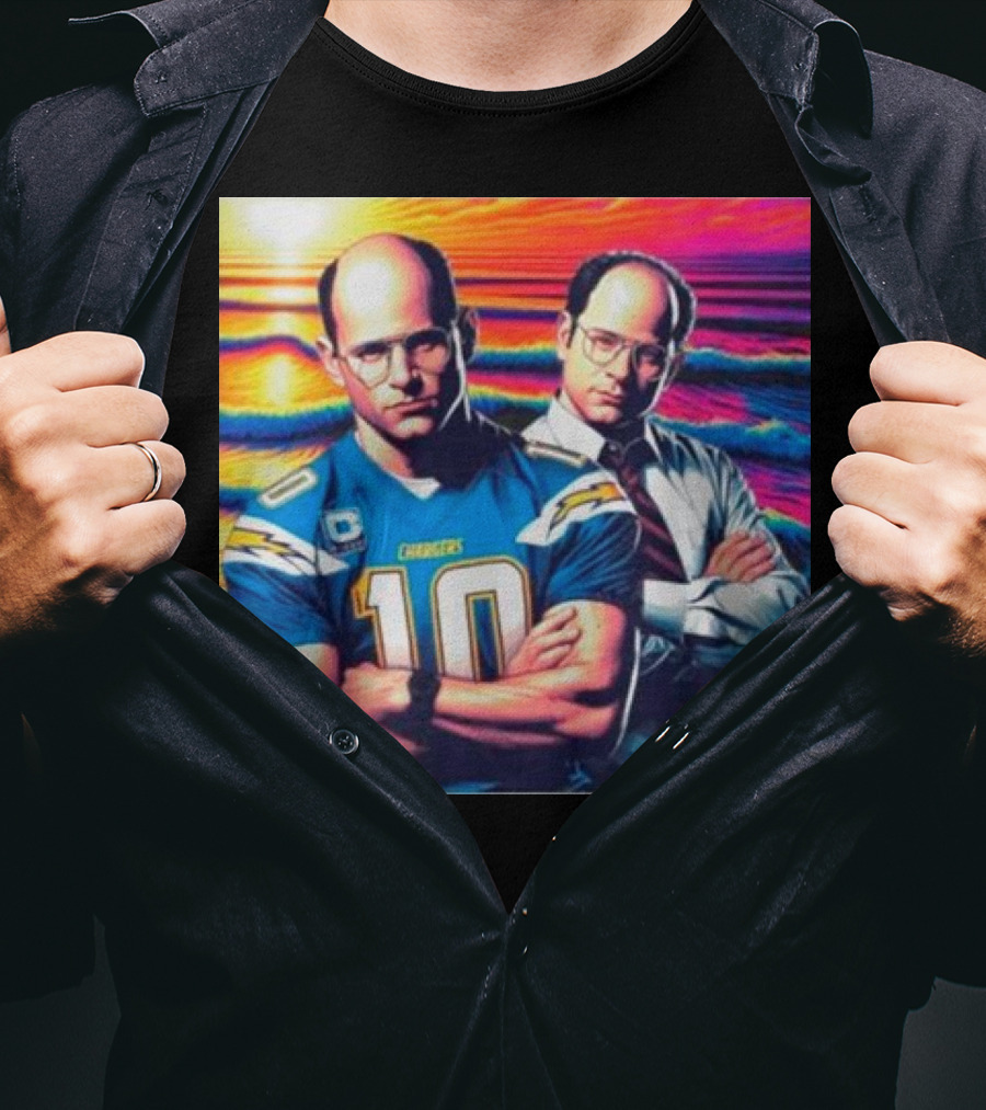 George Costanza Seinfeld Los Angeles Chargers General Manager Meme Campaign T-Shirt